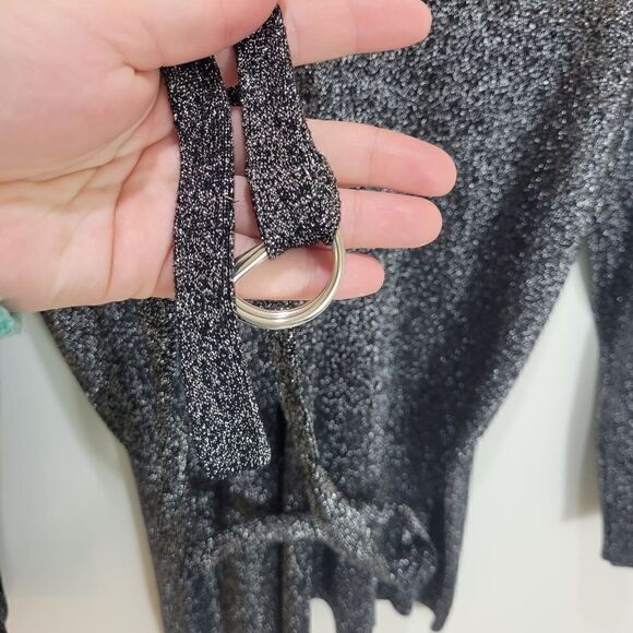 Nygard Silver Sparkle Sweater - Picture 5 of 5
